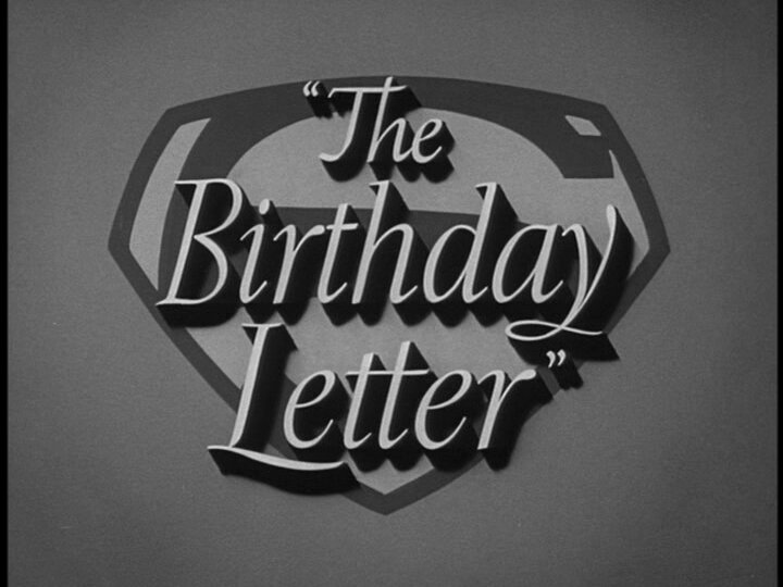 Titlecard for Adventures of Superman: The Birthday Letter